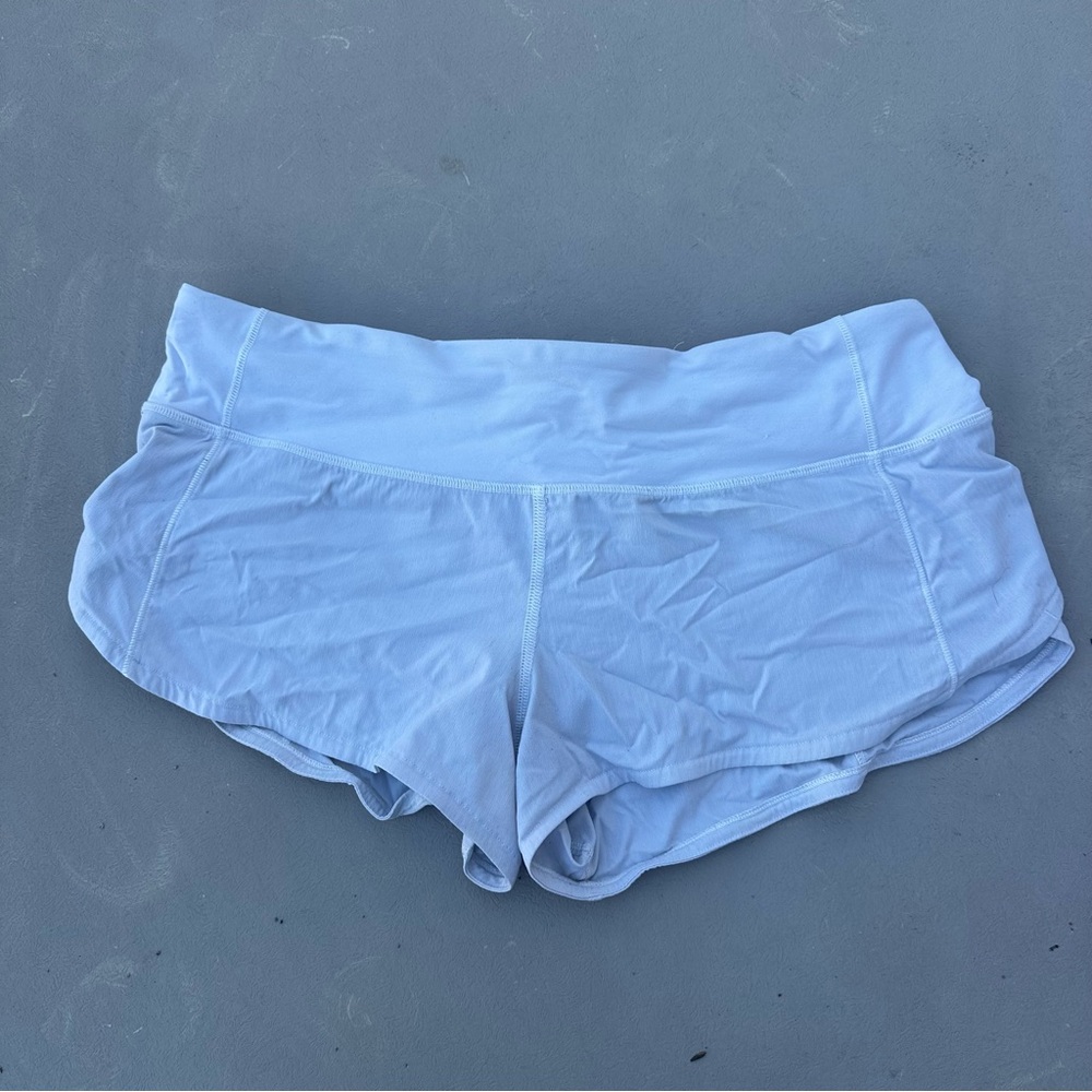 lululemon athletica white Athletic Shorts